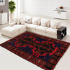 Baluchi Rug Handmade Multi Geometric 4x6 ft