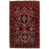 Baluchi Rug Handmade Multi Geometric 4x6 ft