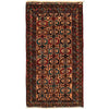 Baluchi Rug Handmade Multi Geometric 3x5 ft