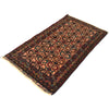 Baluchi Rug Handmade Multi Geometric 3x5 ft