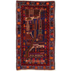 Pictorial Rug Handmade Multi Design