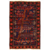 Pictorial Rug Handmade Multi Design