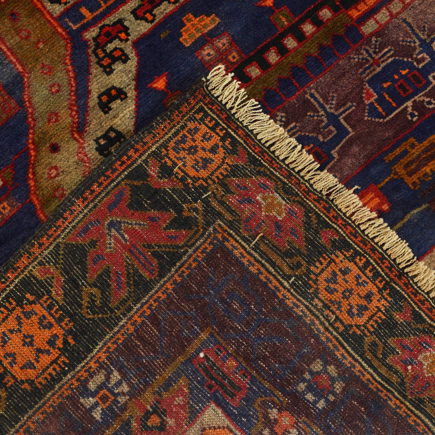 Pictorial Rug Handmade Multi Design