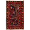 Pictorial Rug Handmade Multi Design