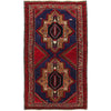 Baluchi Rug Handmade Multi Geometric 4x7 ft