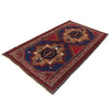 Baluchi Rug Handmade Multi Geometric 4x7 ft