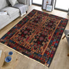 Baluchi Rug Handmade Multi Geometric 2x4 ft