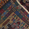 Baluchi Rug Handmade Multi Geometric 2x4 ft