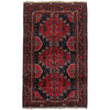 Baluchi Rug Handmade Multi Geometric 4x6 ft