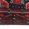 Baluchi Rug Handmade Multi Geometric 4x6 ft
