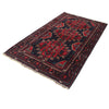 Baluchi Rug Handmade Multi Geometric 4x6 ft