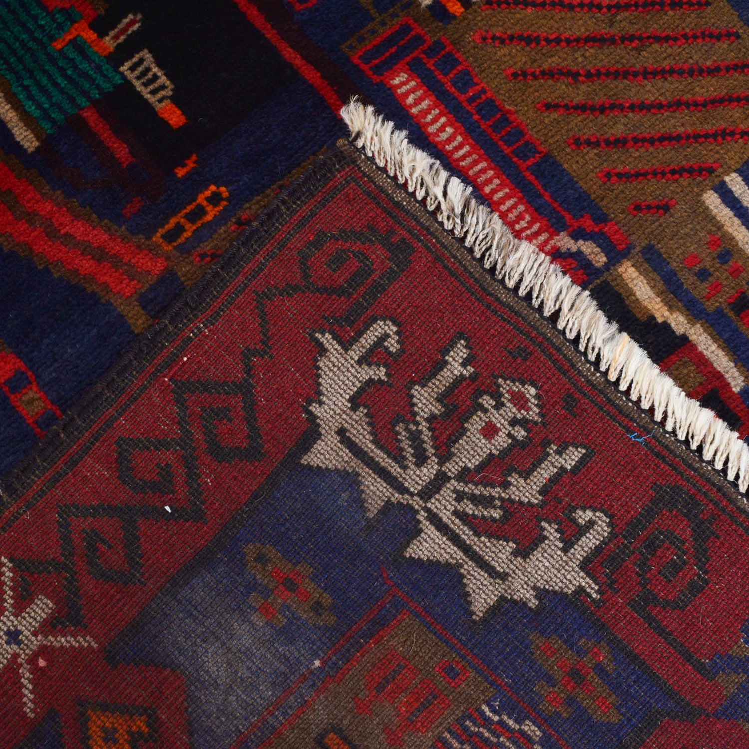 Pictorial Rug Handmade Multi Design
