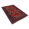 Baluchi Rug Handmade Red Geometric 4x7 ft