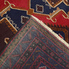 Baluchi Rug Handmade Red Geometric 4x7 ft