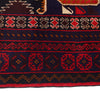 Baluchi Rug Handmade Multi Geometric 4x7 ft