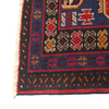 Baluchi Rug Handmade Multi Geometric 4x6 ft