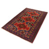 Baluchi Rug Handmade Multi Geometric 4x6 ft