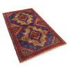 Baluchi Rug Handmade Multi Geometric 4x6 ft