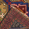 Baluchi Rug Handmade Multi Geometric 4x6 ft