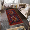 Baluchi Rug Handmade Multi Geometric 4x6 ft