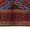 Baluchi Rug Handmade Multi Geometric 4x6 ft
