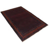 Baluchi Rug Handmade Multi Geometric 4x6 ft