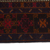 Baluchi Rug Handmade Multi Geometric 4x7 ft