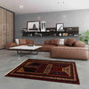 Baluchi Rug Handmade Multi Geometric 4x6 ft