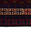 Baluchi Rug Handmade Multi Geometric 4x6 ft