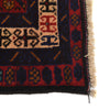 Baluchi Rug Handmade Multi Geometric 4x6 ft