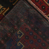 Baluchi Rug Handmade Red Geometric 4x7 ft