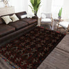 Baluchi Rug Handmade Multi Geometric 4x6 ft