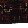 Baluchi Rug Handmade Multi Geometric 4x6 ft