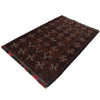 Baluchi Rug Handmade Multi Geometric 4x6 ft