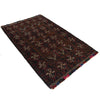 Baluchi Rug Handmade Multi Geometric 4x6 ft