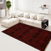 Baluchi Rug Handmade Multi Geometric 4x7 ft