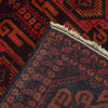 Baluchi Rug Handmade Multi Geometric 4x7 ft