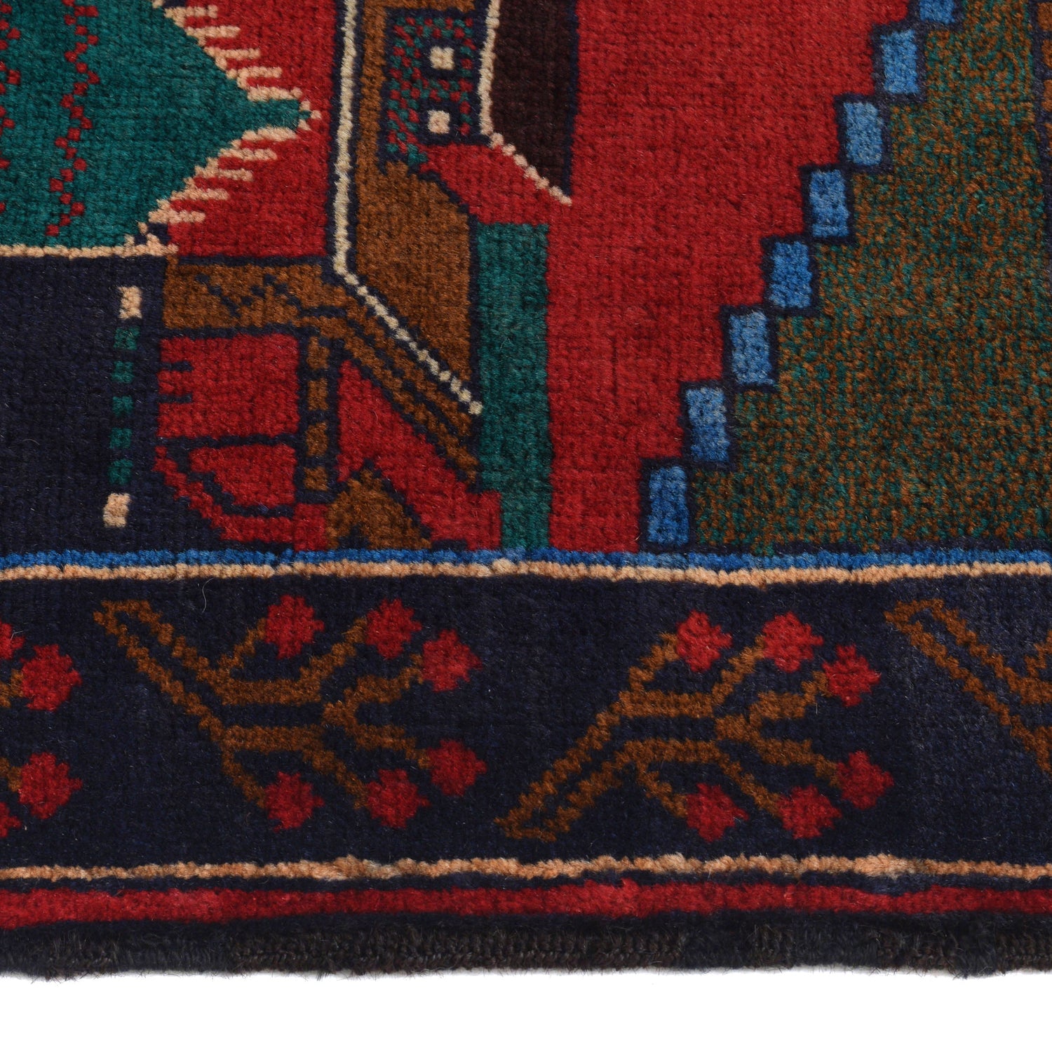 Pictorial Rug Handmade Multi Design
