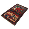 Pictorial Rug Handmade Multi Design