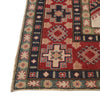 Kazak Rug Handmade Ivory Medallion 9x12 ft