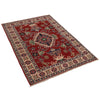 Kazak Rug Handmade Red Medallion 3x5 ft