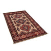 Kazak Rug Handmade Ivory Medallion 3x5 ft