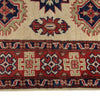 Kazak Rug Handmade Ivory Medallion 3x5 ft