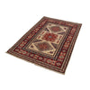 Kazak Rug Handmade Ivory Medallion 3x5 ft