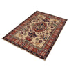Kazak Rug Handmade Ivory Medallion 3x5 ft