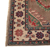 Kazak Rug Handmade Gray Medallion 3x5 ft