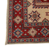 Kazak Rug Handmade Ivory Medallion 3x5 ft