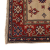 Kazak Rug Handmade Ivory Medallion 3x5 ft