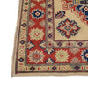 Kazak Rug Handmade Ivory Medallion 3x5 ft