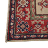 Kazak Rug Handmade Ivory Medallion 3x5 ft